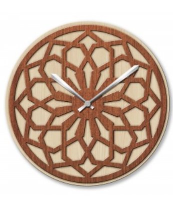 Zegar drewniany ścienny designerski do salonu, GEROY