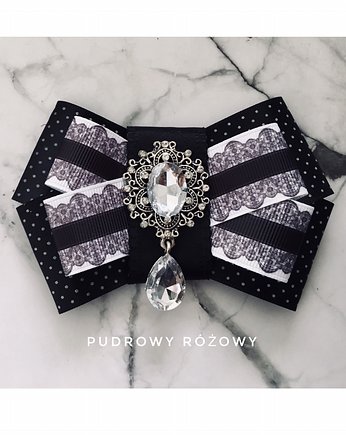 Brosza  Glamour NEW, Pudrowy Różowy