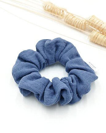 Scrunchie/frotka Blue, wu handmade