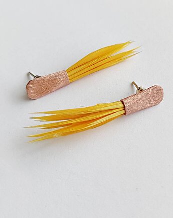 PIÓRKO kolczyki, Katarzyna Kaminska ART