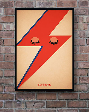 David Bowie - plakat A2, minimalmill
