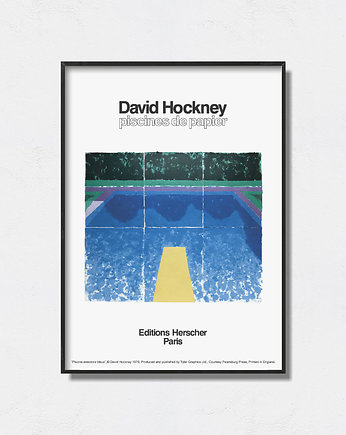 David Hockney - Exhibition Poster, Pas De LArt