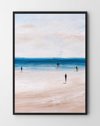 Plakat Abstrakcja Plaża w kadrze, HOG STUDIO