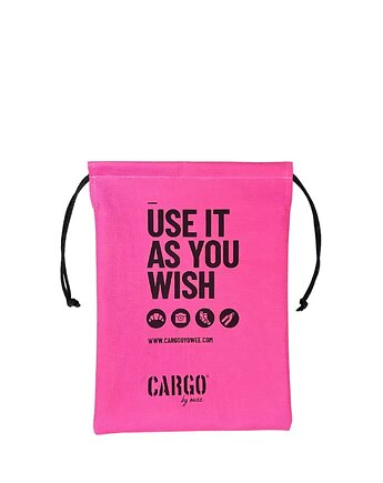 Worek WISH pink MEDIUM, CARGO by OWEE