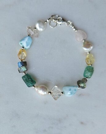 Bransoletka intuicyjna (#3), srebrna, Studio Gazela