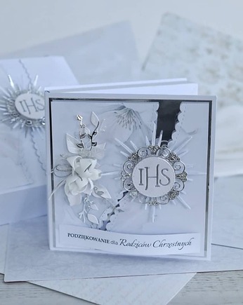 Podziękowanie komunijne dla Chrzestnych i Dziadków w formie księgi 3D, Osobiste Prezenty