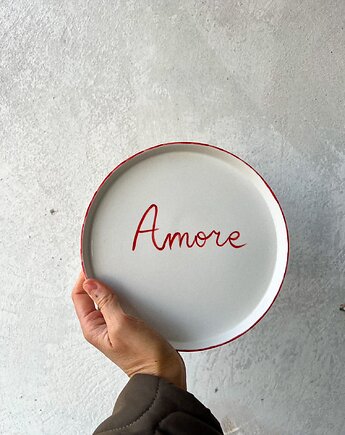 Talerz porcelanowy AMORE / 21 cm, Soul Label