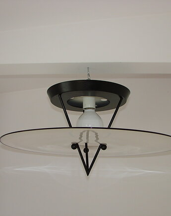 Włoska lampa wisząca Murano, lata 80., Relikt design