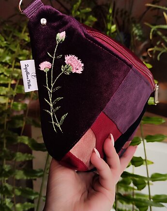 Nerka XXL unikat goździki, Zapętlona Nitka