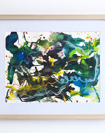ORYGINAŁ - Stain No.6 - 30 x 40 cm, Gosia Sendlewska