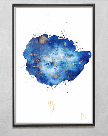 Gwiazdozbiór Panny Znak Zodiaku PANNA Plakat, My Moment