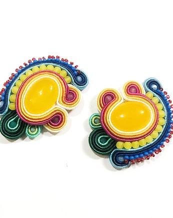 Sutaszowe kolczyki OLINDA, Sylwia Żak