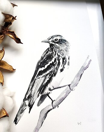 Akwarela gajówka, Wiktoria Borys Art