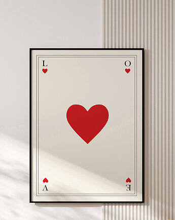 Plakat ACE OF LOVE, OSOBY - Prezent dla teścia