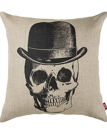 Poszewka Linen Skull, almadecasa
