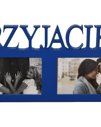 Multirama ramka na zdjęcia z napisem  Przyjaciel mdf 2 zdjęcia, Wajdrew