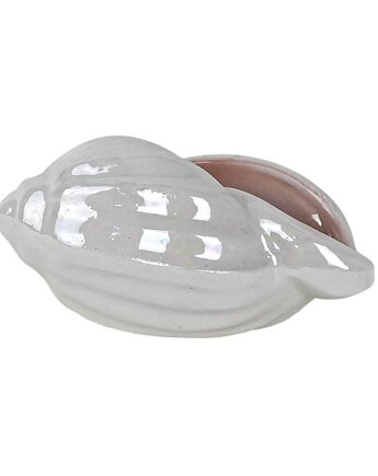 Porcelanowa muszla, włoski design, lata 70, produkcja: Włochy, Przetwory design