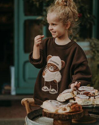 Bluza oversize Cynamonka Teddy, BejbiStory