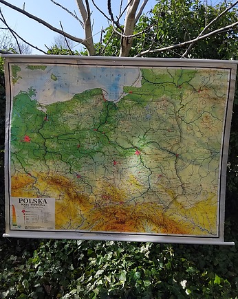 Mapa Polski, miglancyk