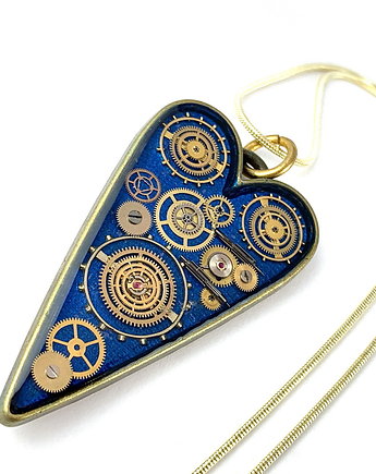 WISIOR - Sweet Heart Bronze (Blue) II, DROBINY CZASU