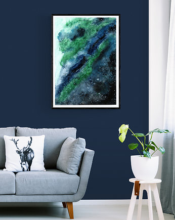 Konstelacja nr 9, malowany obraz, AAS Art Studio