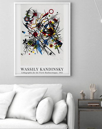 Plakat reprodukcja Wassily Kandinsky 'Lithographie' z 1912 r., Well Done Shop