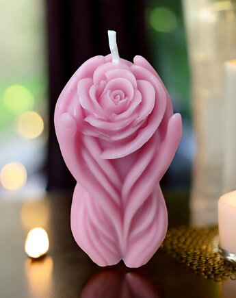 Świeca KOBIECA MIŁOŚĆ z wosku pszczelego, KEIT