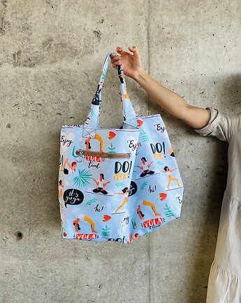 Marmollada - torebka bawełniana tXL YOGA, marmollada