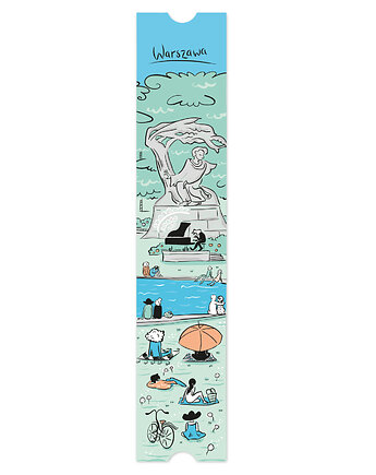 Zakładka do książki Warszawa Koncert Chopinowski, Gliniana Kura