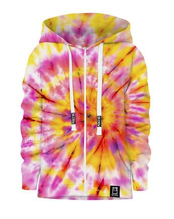Bluza Zamek Chłopiec DR.CROW Tie Die Pink, DrCrow