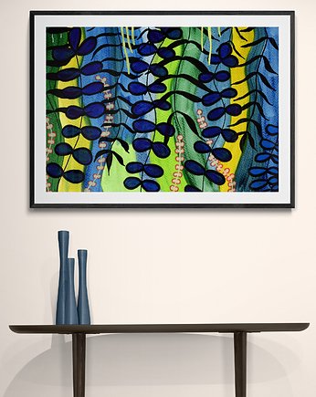 Natura na ściane, abstrakcja, nowoczesna sztuka, AAS Art Studio