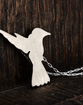 Łańcuszek ze srebrnym kolibrem, OSOBY - Prezent dla Kobiety