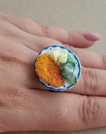 Pierścionek z polskim obiadem, Wypieczone