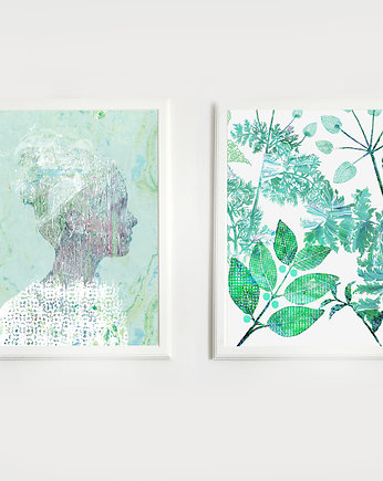 dwie grafiki A3, Anita Tomala