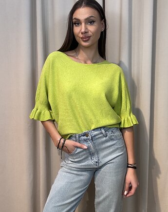 Sweter Balza Lime, SOLO moda