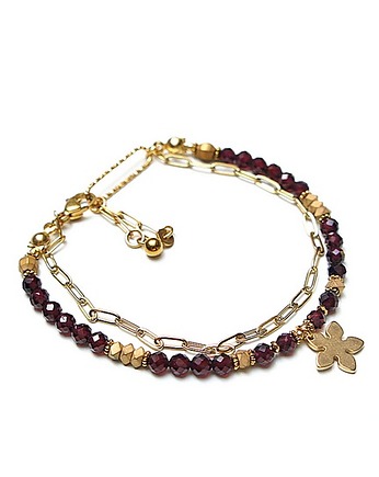 Granaty vol. 17 bransoletka /Szlachetna kolekcja/, KiKa pracownia