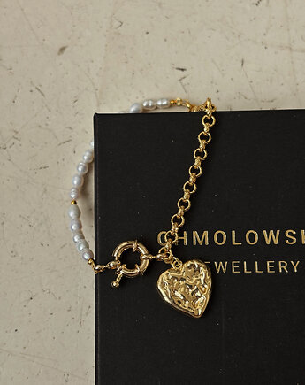 Bransoletka  Łańcuszek i Perły, Chmolowska Jewellery