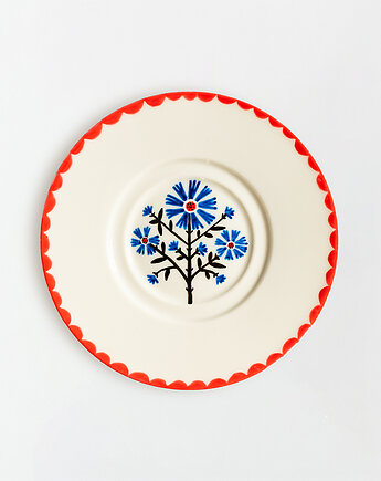 Talerz na ścianę - chabry, EMPE artstudio