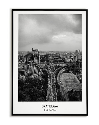 Plakat miasto SŁOWACJA - BRATYSŁAWA obraz, Bajkowe Obrazki
