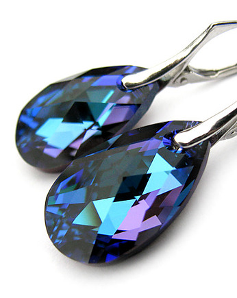Kolczyki z kryształami Swarovski - Seaside, Marisella