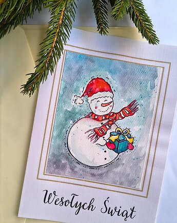 Kartka świąteczna Boże Narodzenie, ajlla