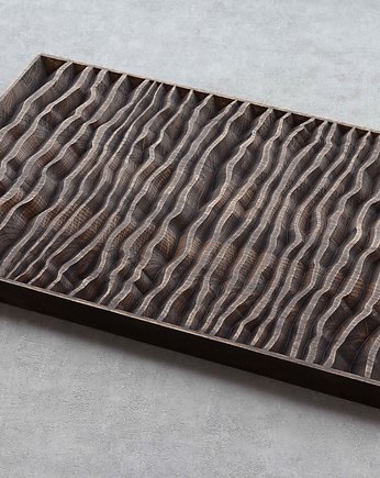 Panel ścienny 3D z drewna dębowego 50x35cm, navdesign
