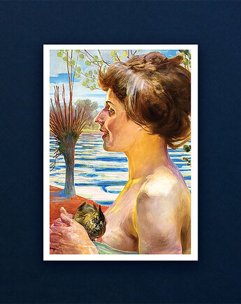 Kartka Premium - Wiosna, Malczewski, Galeria LueLue