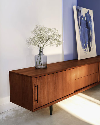 Komoda sideboard T-S01 drzwi przesuwne oraz 2 szuflady, Livlo