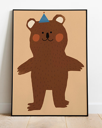 Plakat Baby bear, OKAZJE - Prezent na Dzień Kobiet