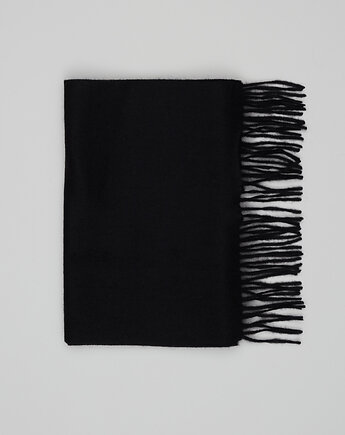 Szalik kaszmirowy cachemire czarny, BORGIO