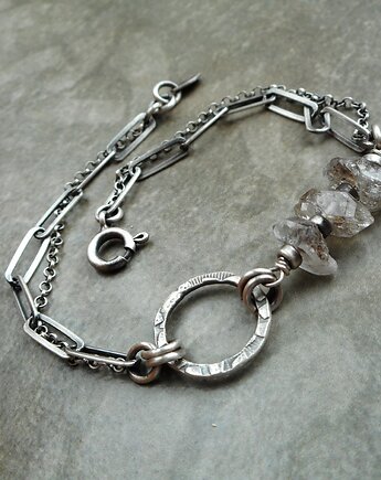 Diamenty z Herkimer srebro 925, Lahovska