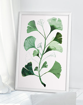 Plakat Miłorząb | 50x70 cm, Anita Tomala