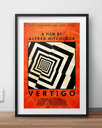 Plakat Vertigo - Hitchcock , minimalmill