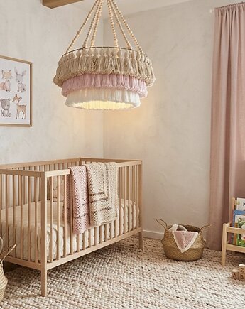 Lampa do pokoju dziecięcego koraliki, chwosty, Boholine